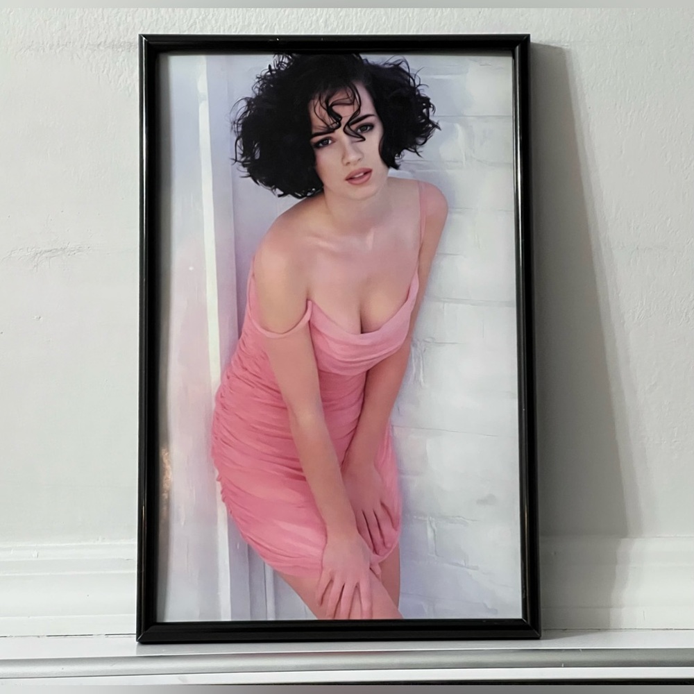 Winona Ryder Pinup Girl Poster